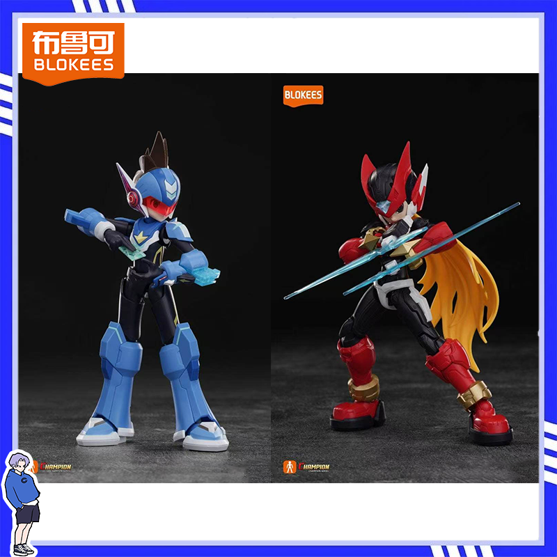 Model Kit Zero Megaman - Blokees Mega Man Champion Class Zero