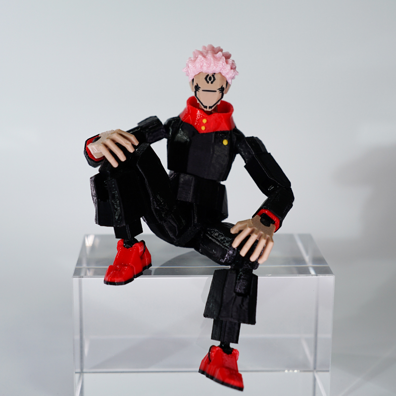 Model Kit Jujutsu Kaisen - Figuras de acción con estampado 3D