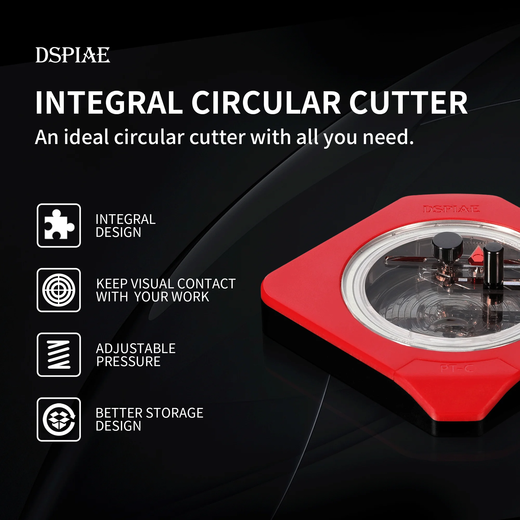 Model Kit Cutter - Nuevo Cortador Circular Integral DSPIAE PT-C