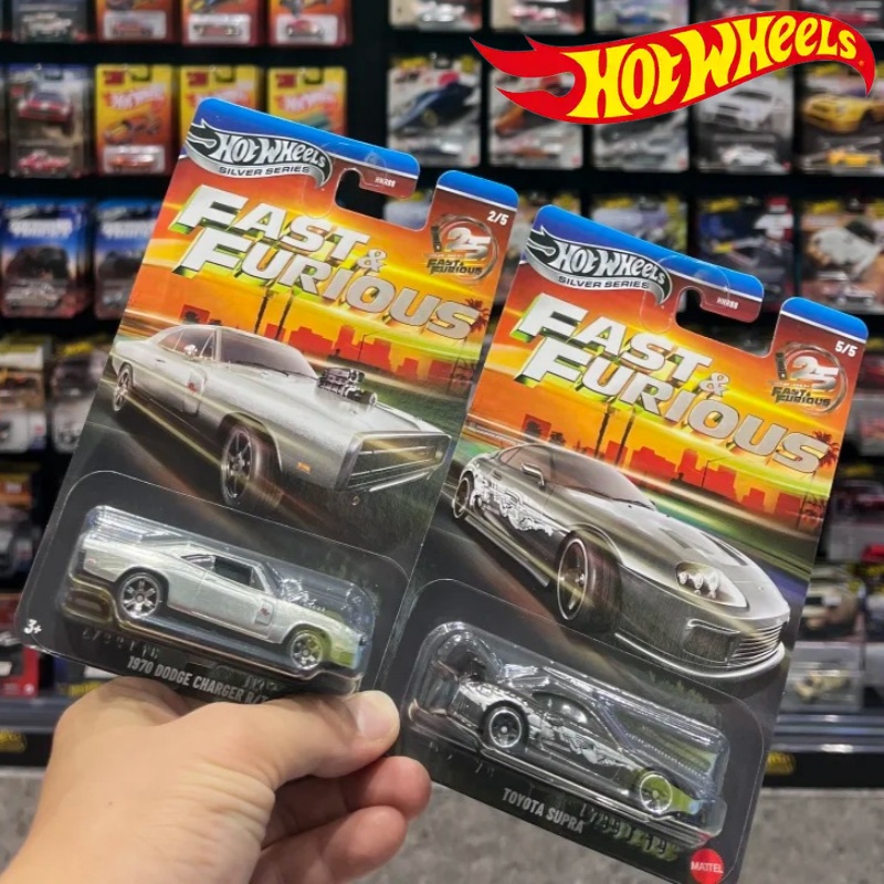 Model Kit Dodge Charger - Hot Wheels Serie Plata Fast &