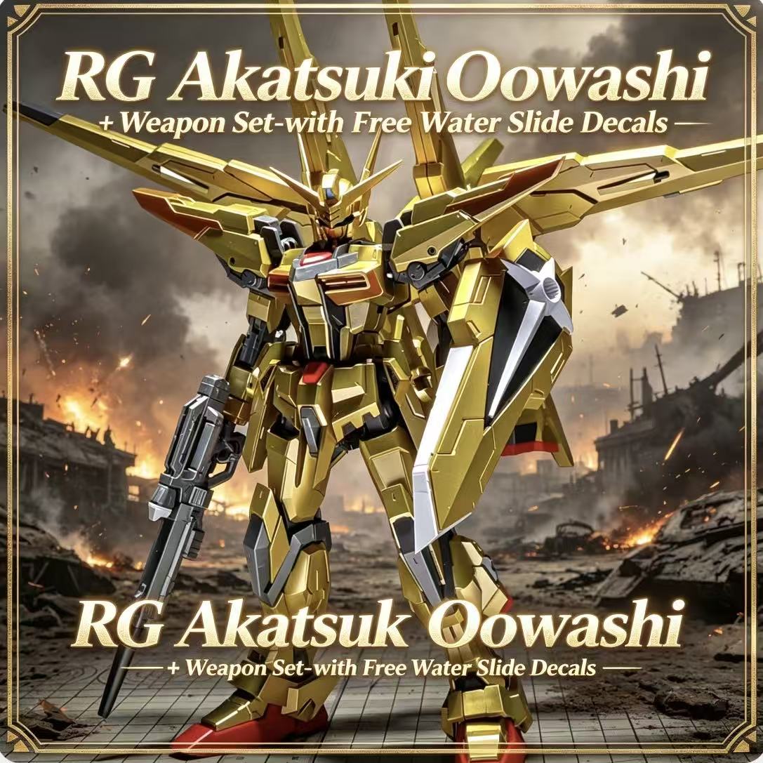 Model Kit Zeus - RG41 1/144 ORB-01 Akatsuki Oowashi Pack,
