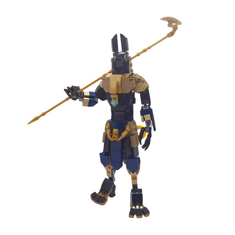 Figura de Bloques de Construcc - Model Kit Anubis reseña y precio