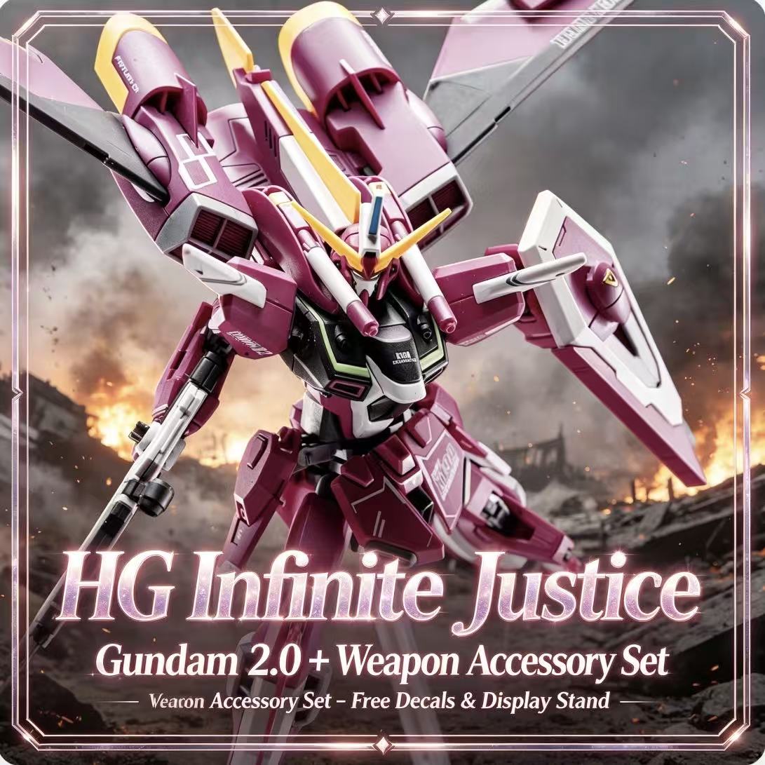 231 HG 1/144 Infinite Justice  - Model Kit Zeus reseña y precio