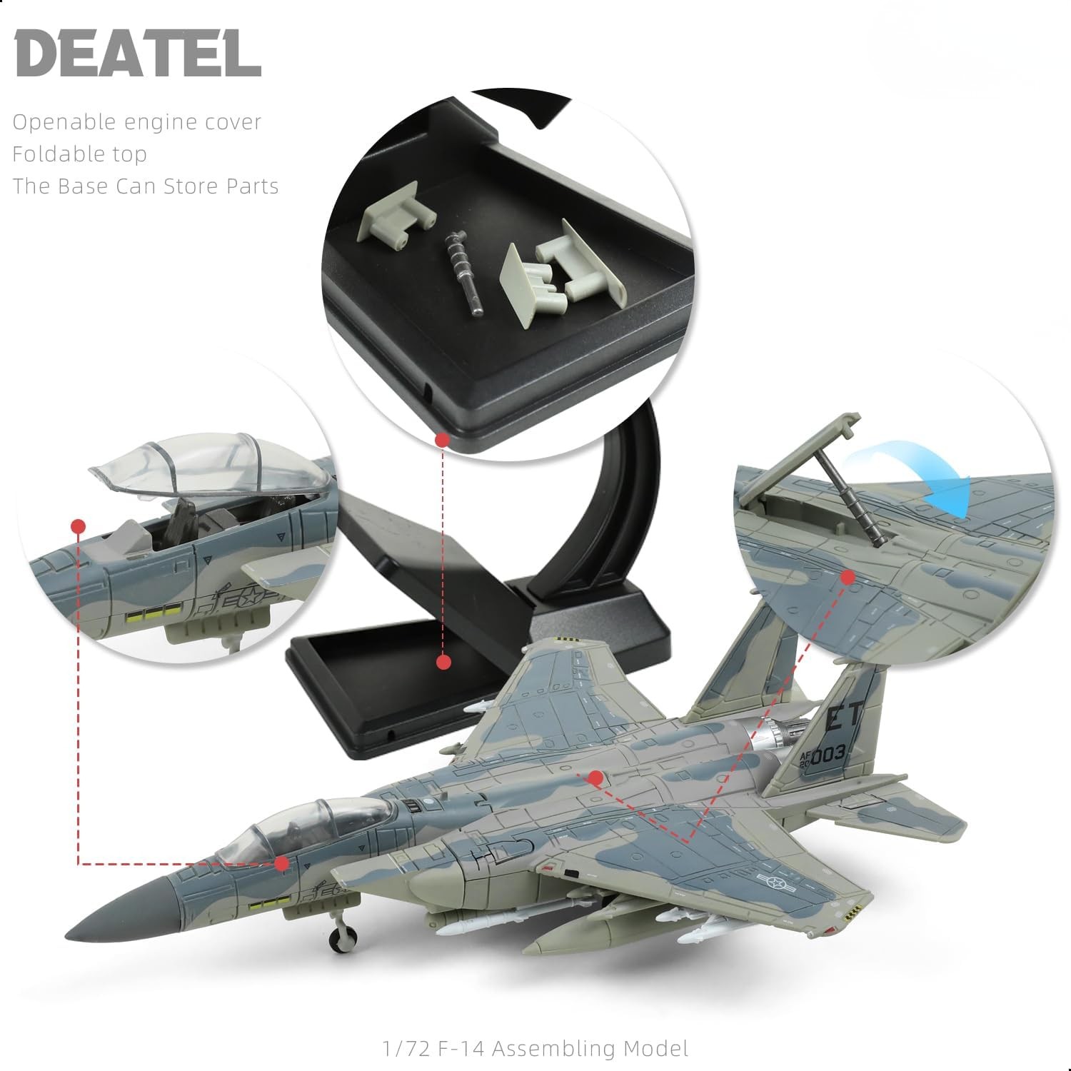 1/72 F-15EX Eagle II, Avión de - Model Kit Simulator reseña y precio