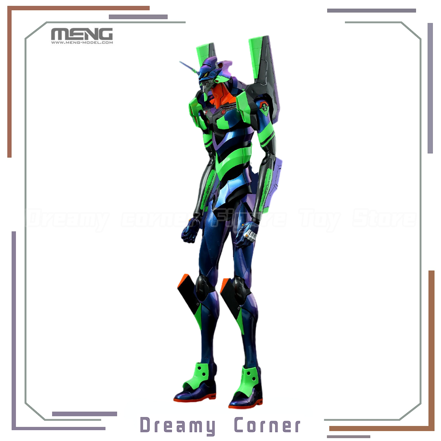 【En stock】MENG Model Mecha-001 - Model Kit Eva 01 reseña y precio