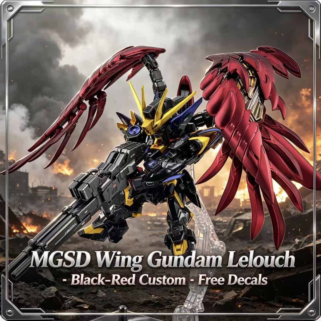 MGSD Wing Lelouch, Kit de Mode - Model Kit Zeus reseña y precio