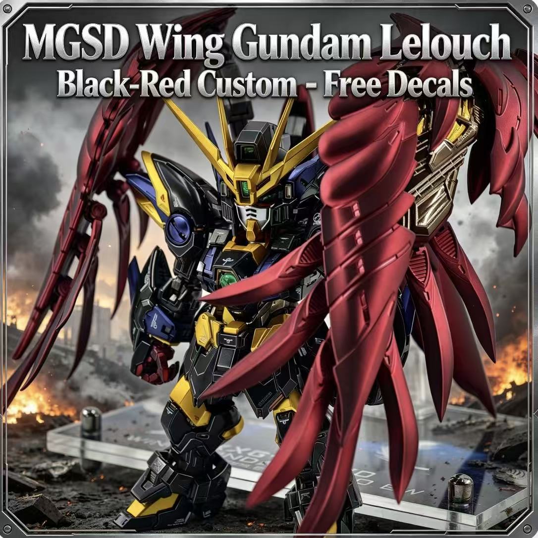 MGSD Wing Lelouch, Kit de Mode - Model Kit Zeus reseña y precio