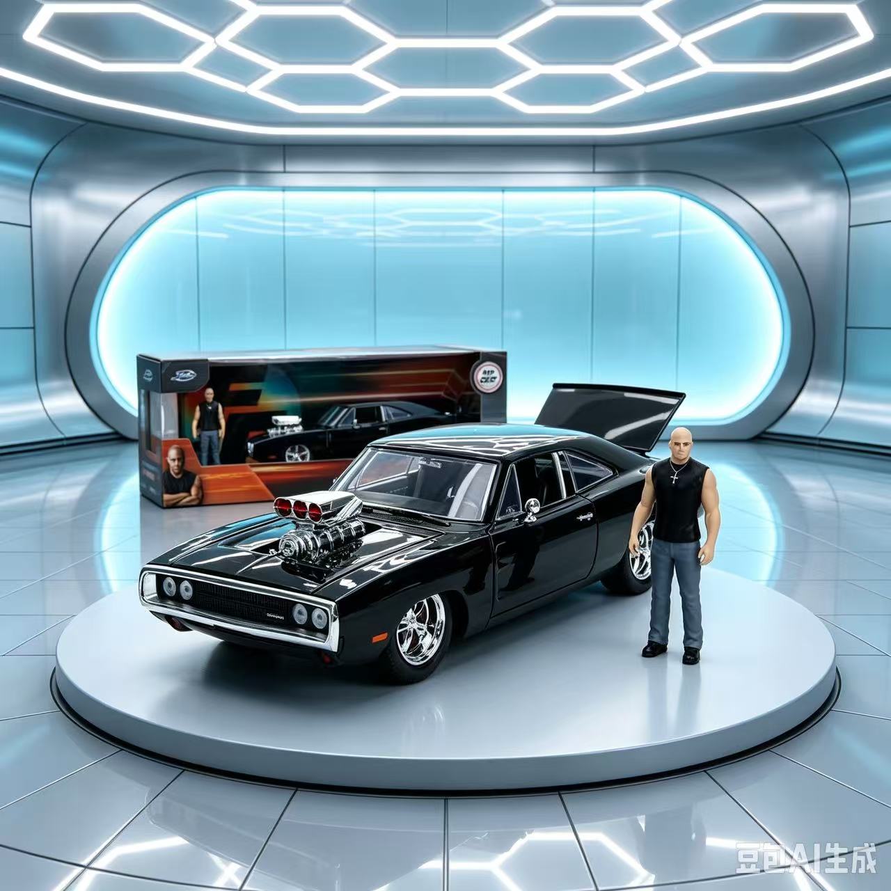 Dodge Charger Jada 1/24 de Met - Model Kit Dodge Charger reseña y precio
