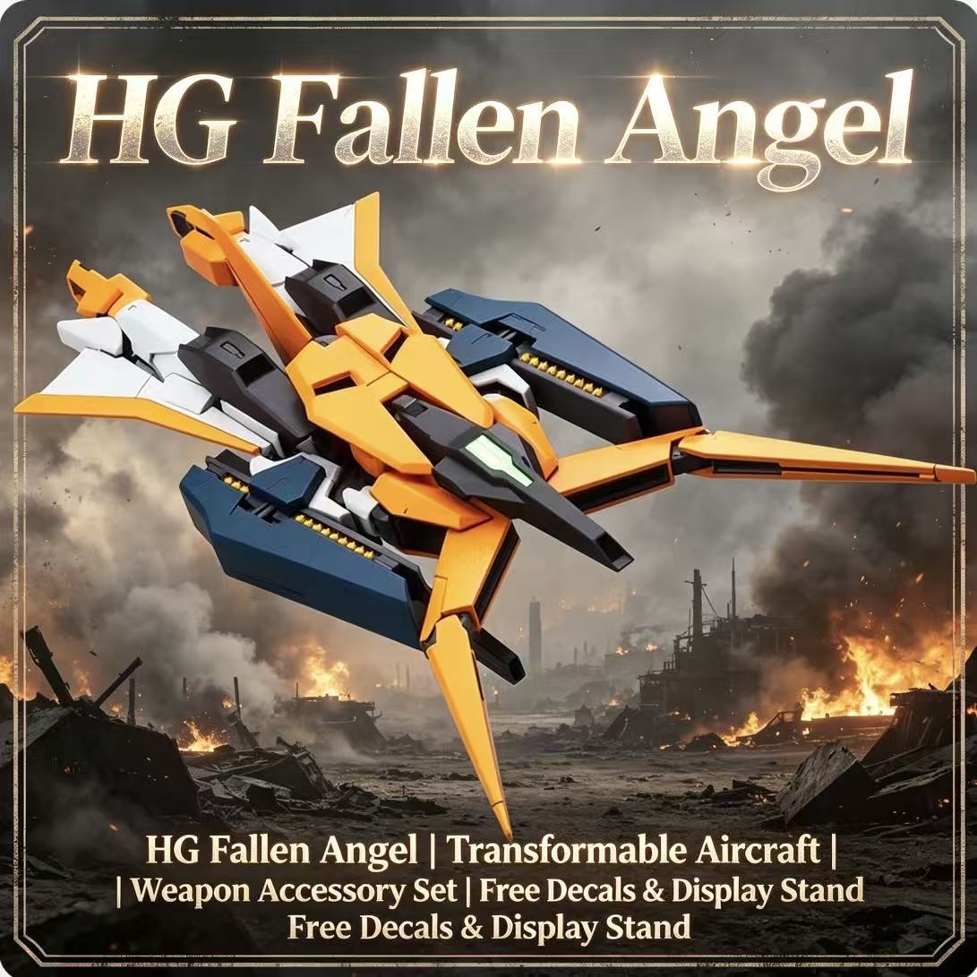 HG 1/144 Fallen Angel - Kit de - Model Kit Zeus reseña y precio