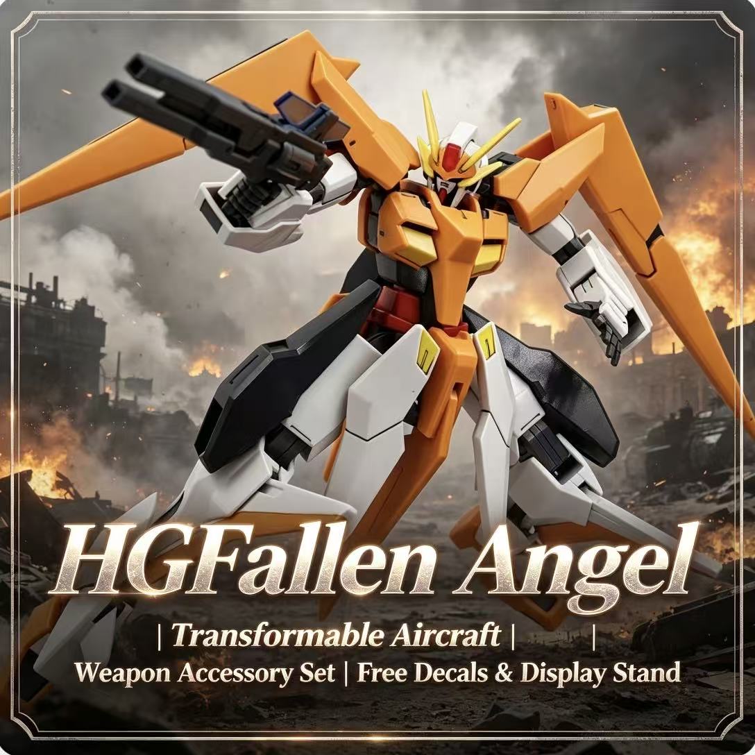 HG 1/144 Fallen Angel - Kit de - Model Kit Zeus reseña y precio
