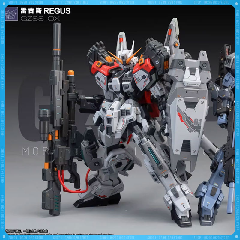 Nuevo Modelo a Escala 1/100 ZZ - Model Kit Regus reseña y precio