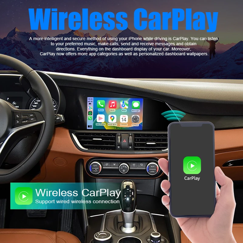 Carplay Inalámbrico 2025 para  - Model Kit Alfa Romeo reseña y precio