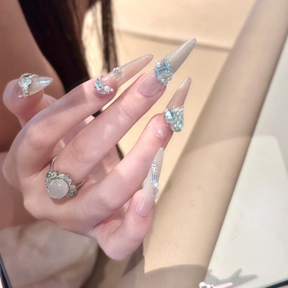 24 Uñas Postizas de Diamante T - Sanding Stick Set reseña y precio