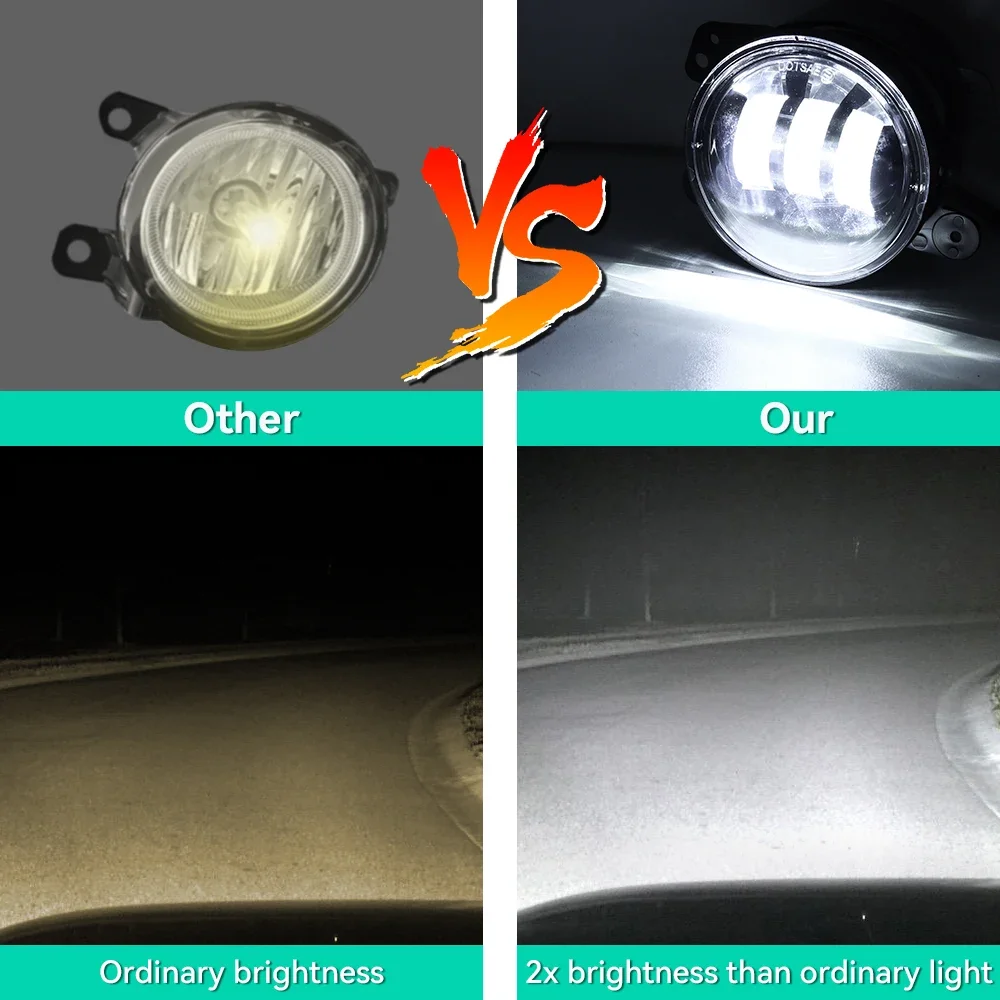 Luces antiniebla LED redondas  - Model Kit Dodge Charger reseña y precio