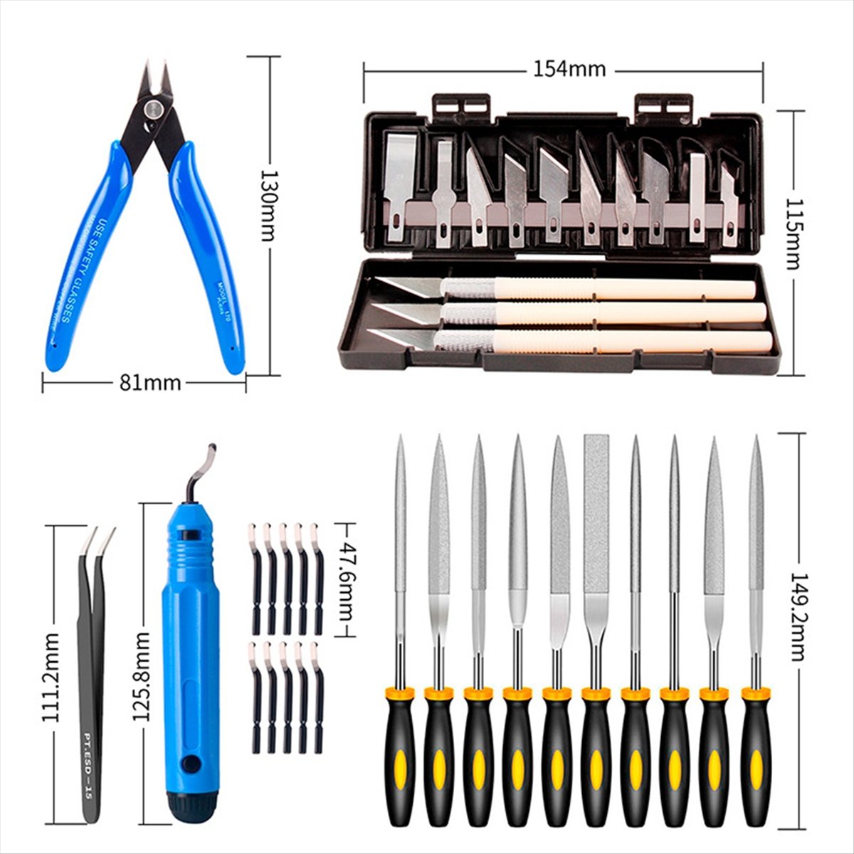 (B63C) Kit de Herramientas par - Model Kit Cutter reseña y precio