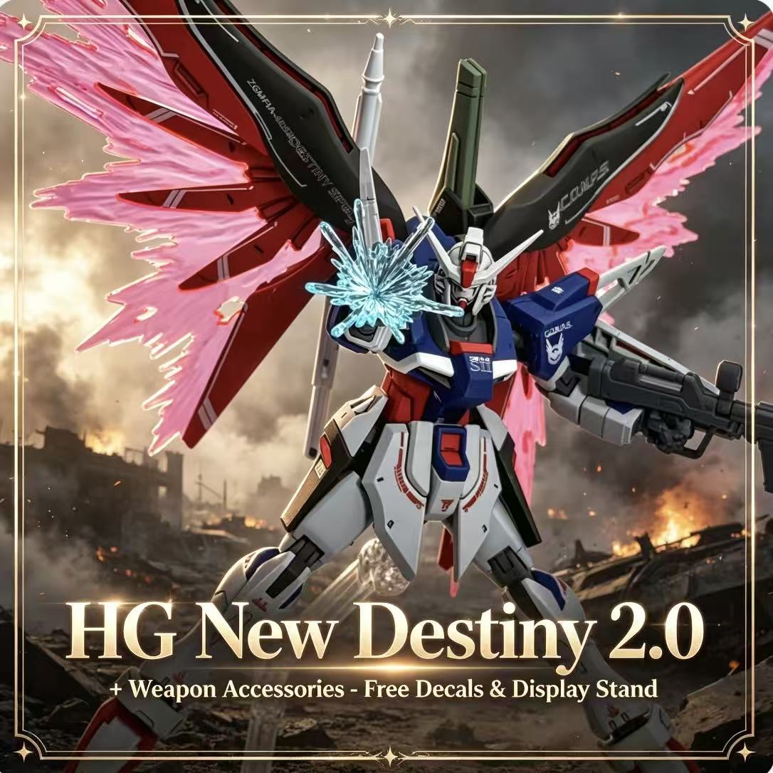 224 HG 1/144 Destiny Spec II F - Model Kit Zeus reseña y precio