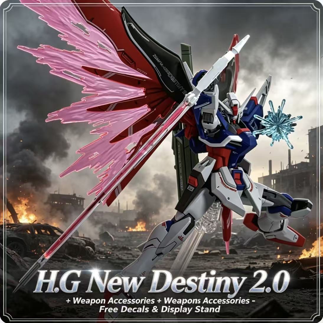 224 HG 1/144 Destiny Spec II F - Model Kit Zeus reseña y precio