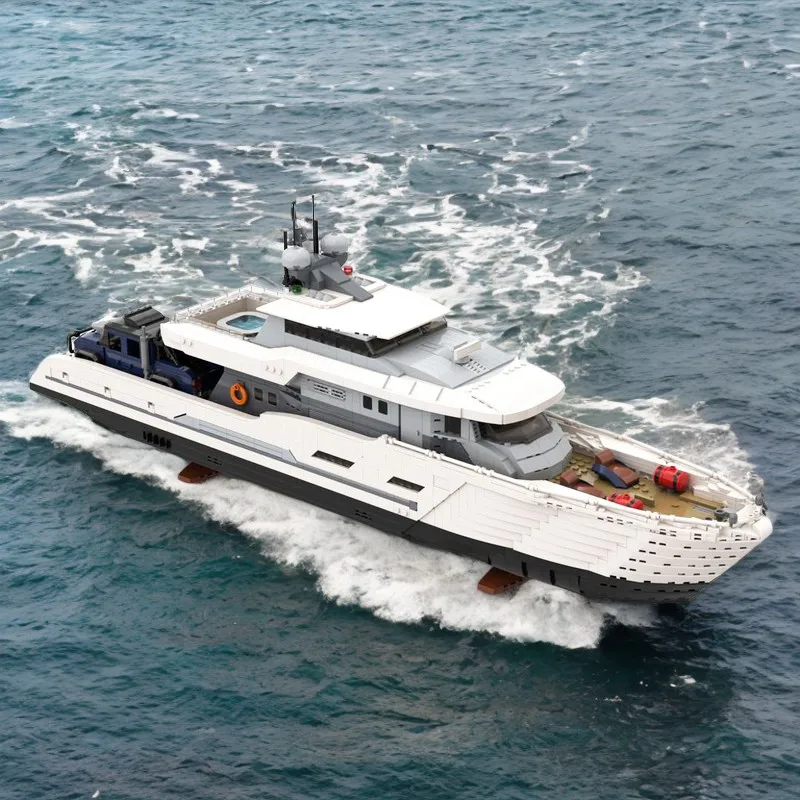 4367 Piezas, Yate Explorador B - Model Kit Yacht reseña y precio