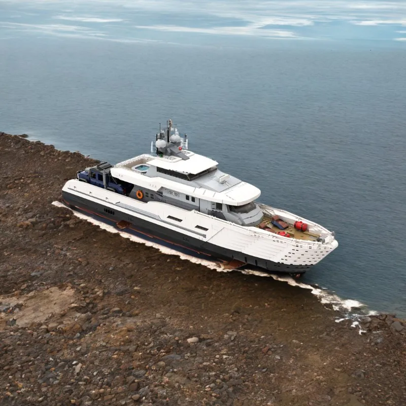 4367 Piezas, Yate Explorador B - Model Kit Yacht reseña y precio