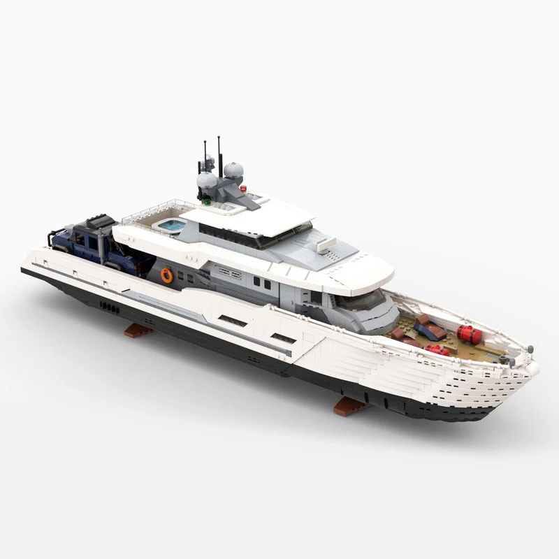 4367 Piezas, Yate Explorador B - Model Kit Yacht reseña y precio