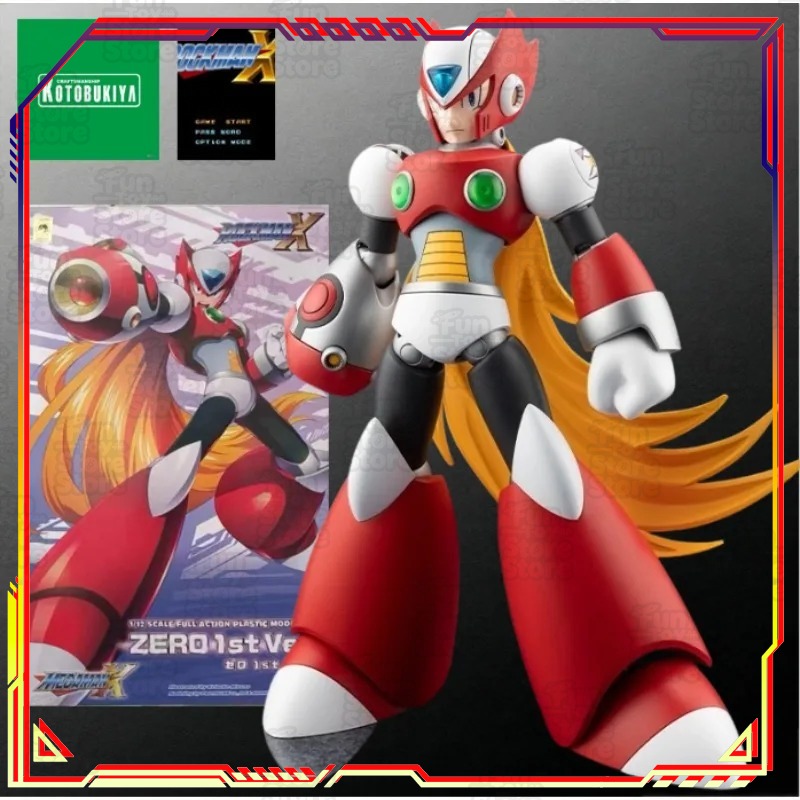 Kotobukiya Mega Man X Zero 1st - Model Kit Zero Megaman reseña y precio