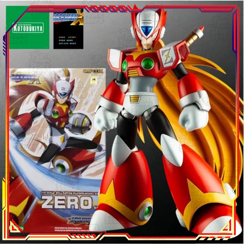 Kotobukiya Mega Man X Zero 1st - Model Kit Zero Megaman reseña y precio