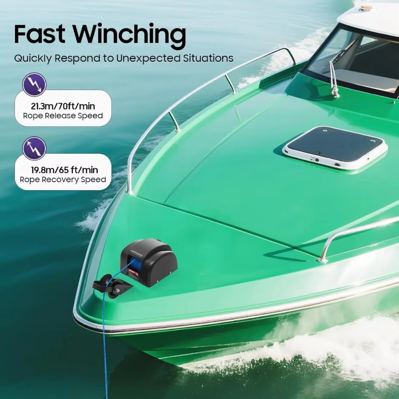 Cabrestante Eléctrico para Anc - Model Kit Yacht reseña y precio